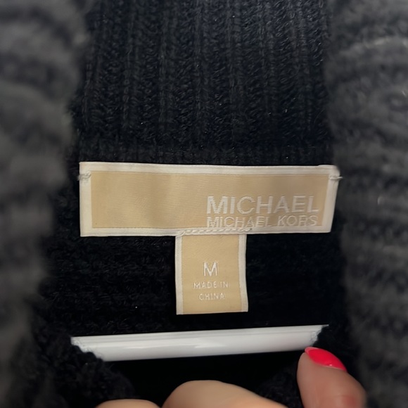 Michael Kors Merino Wool and Cashmere Fringe Sweater - Picture 3 of 6